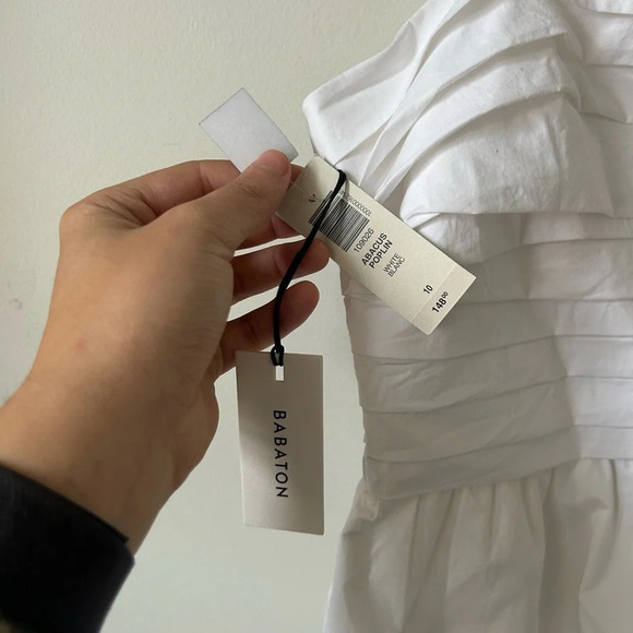 Babaton Abacus Poplin  White Romper - Picture 4 of 4